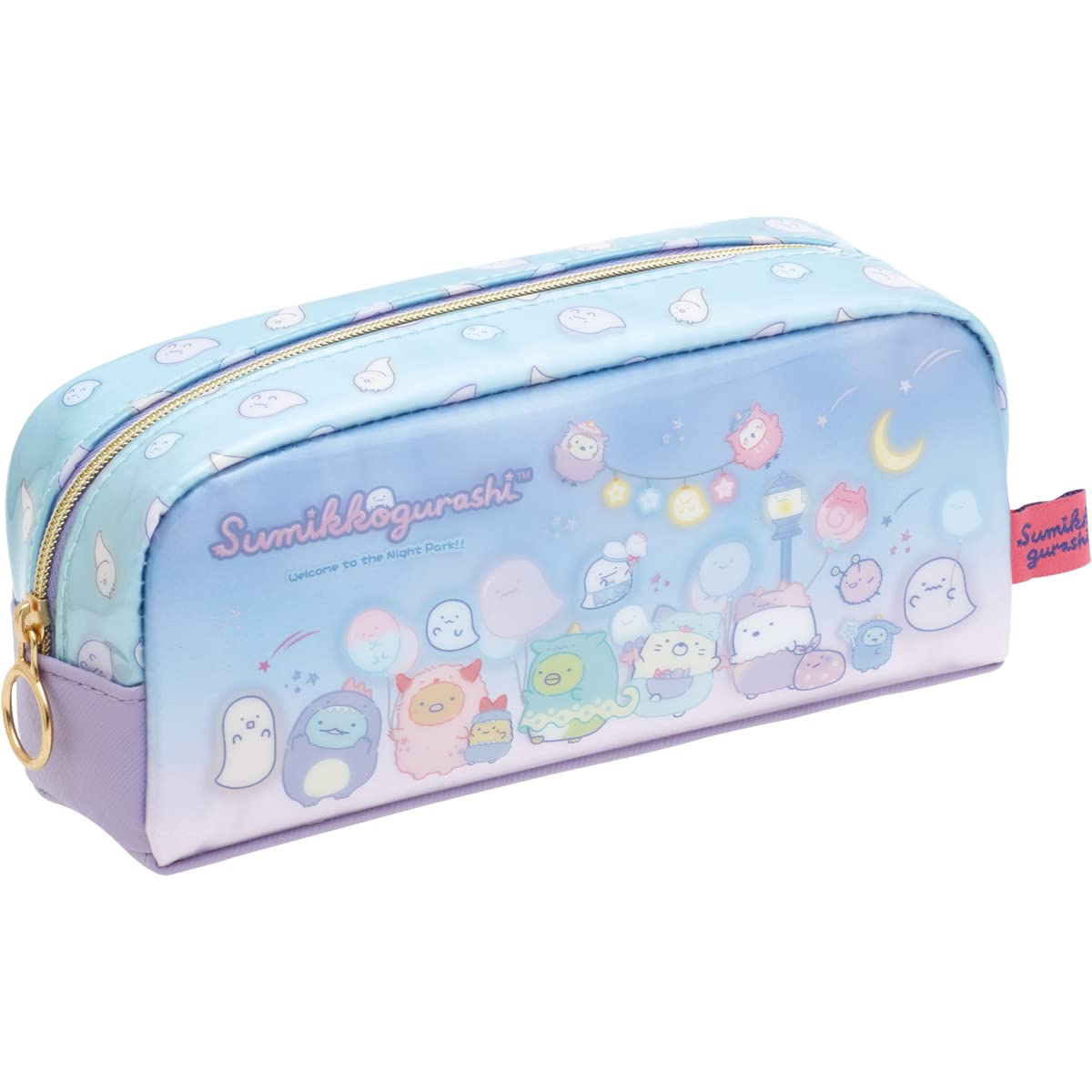 San-X Sumikko Gurashi Ghost Night Park Pen Pouch Pt07801- Japan Figure Store - #1 Bring To You The Best Japanese Goods