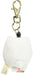 SAN-X Sumikko Gurashi Plush Reel Keychain Shirokuma- Japan Figure Store - #1 Bring To You The Best Japanese Goods