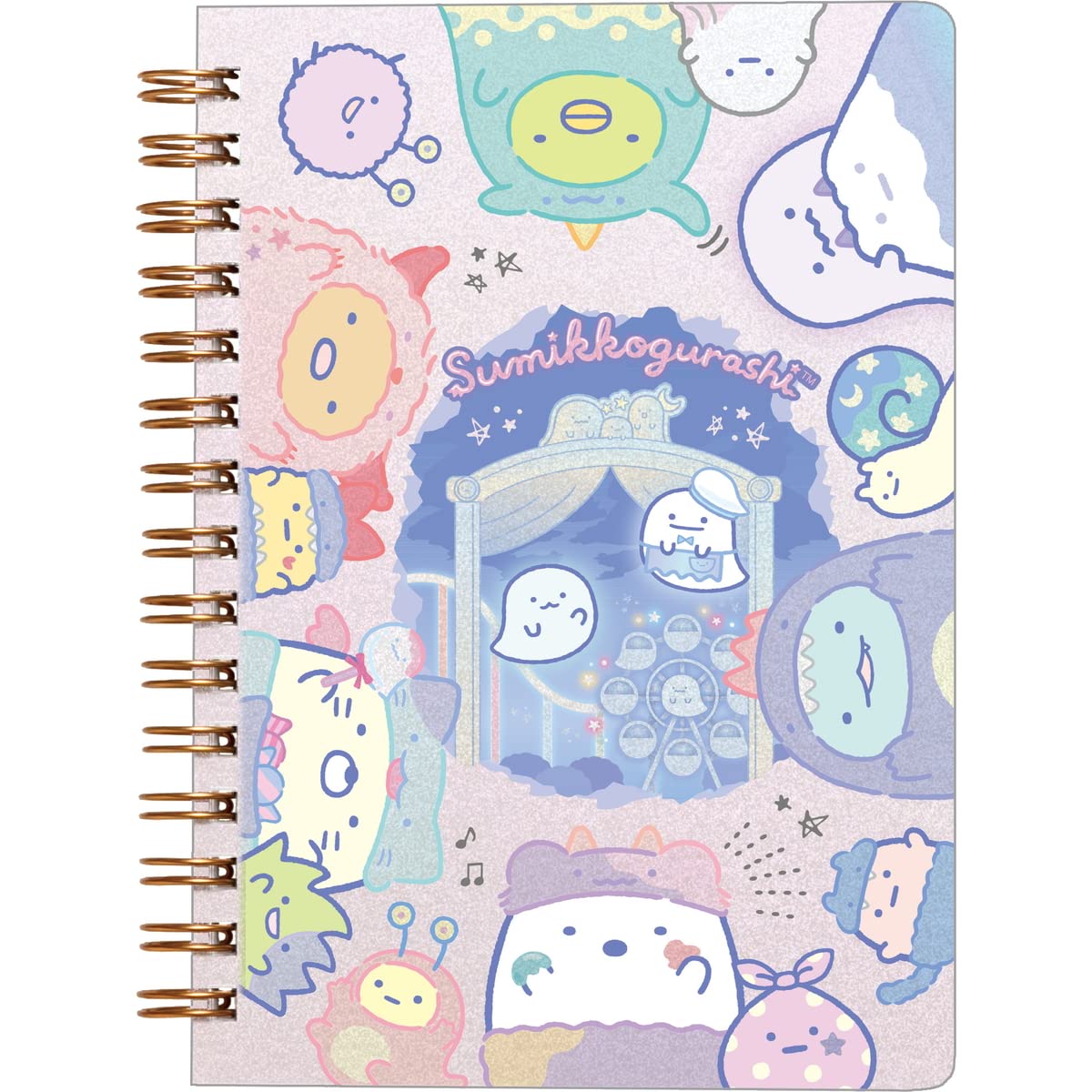 San-X Sumikko Gurashi Sp Seal Note Ghost Night Park Se54501- Japan Figure Store - #1 Bring To You The Best Japanese Goods