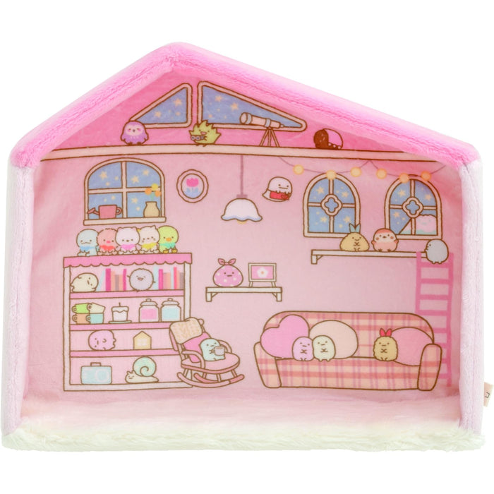 San-X Sumikko Gurashi Plush Toy House Mo22501 H18xW12xD7cm- Japan Figure Store - #1 Bring To You The Best Japanese Goods