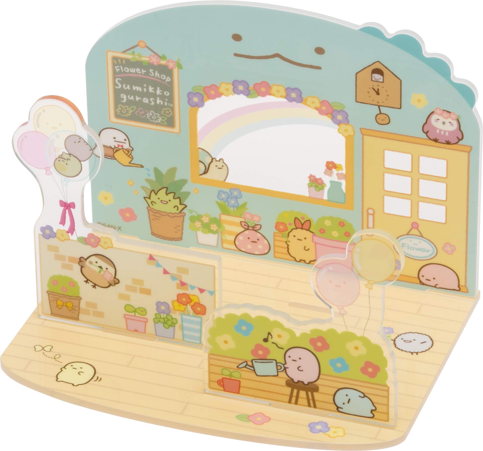 San-X Sumikkogurashi Work Series Acrylic Flower Shop Stand Collection Fr72601- Japan Figure Store - #1 Bring To You The Best Japanese Goods