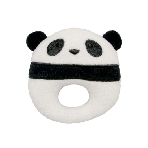 Sanei Boeki Plush Toy Panda Rattle W15xD2.5xH19.5cm- Japan Figure Store - #1 Bring To You The Best Japanese Goods
