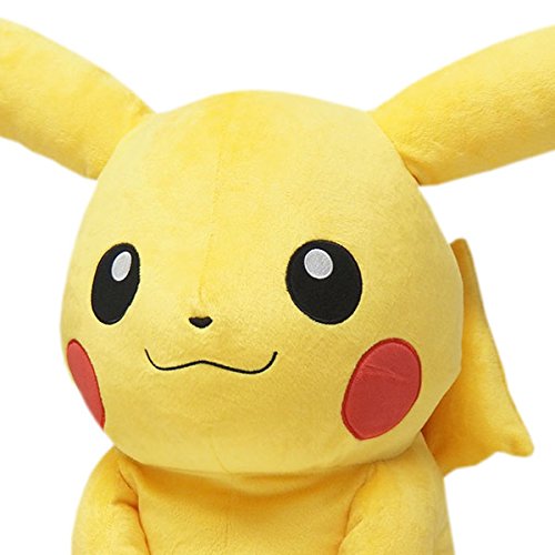 Sanei Boeki Pokemon All Star Collection Pikachu L Plush Toy Height 33cm Japanese Pokemon Toy- Japan Figure Store - #1 Bring To You The Best Japanese Goods
