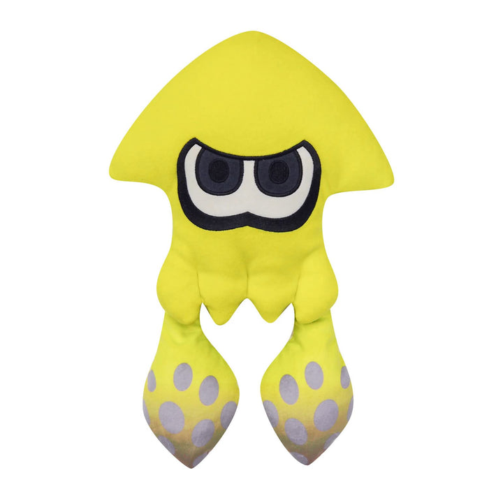 Sanei Boeki Splatoon 3 All Star Collection Squid Toy Yellow W26xD11xH40cm- Japan Figure Store - #1 Bring To You The Best Japanese Goods