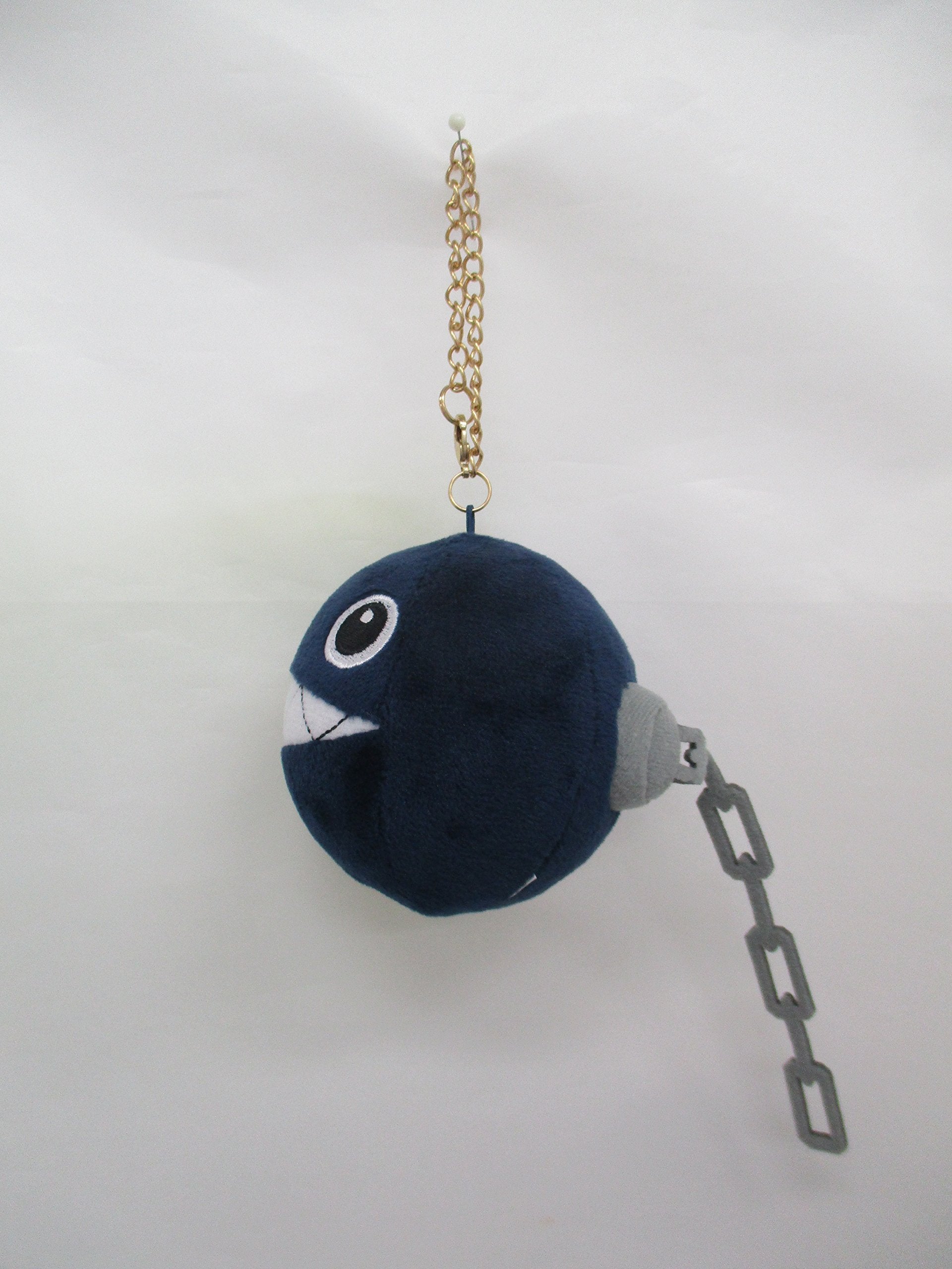 SAN-EI Super Mario All Star Collection Chain Chomp Mascot- Japan Figure Store - #1 Bring To You The Best Japanese Goods