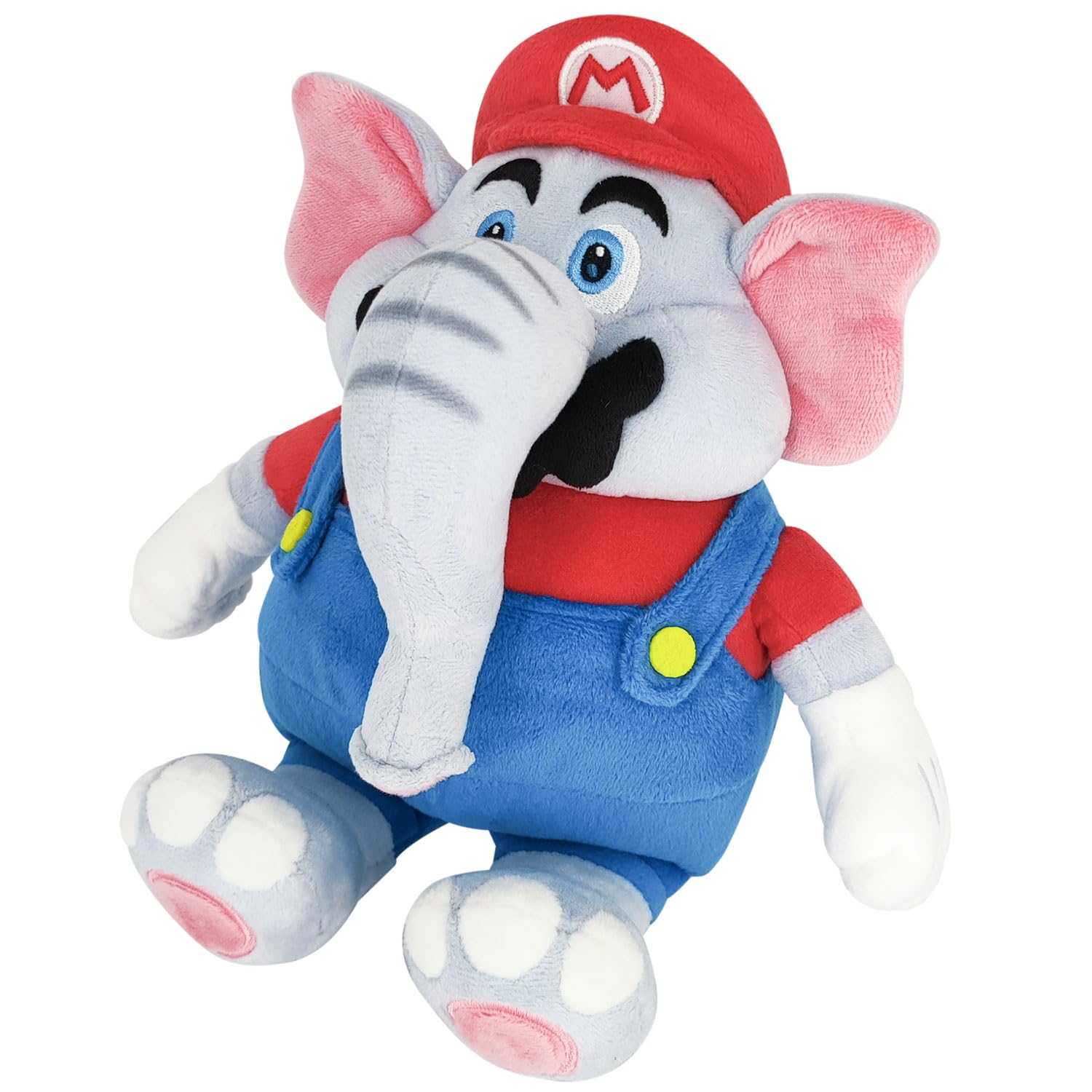 Sanei Boeki Super Mario Plush W15xD14xH26cm SMW01- Japan Figure Store - #1 Bring To You The Best Japanese Goods