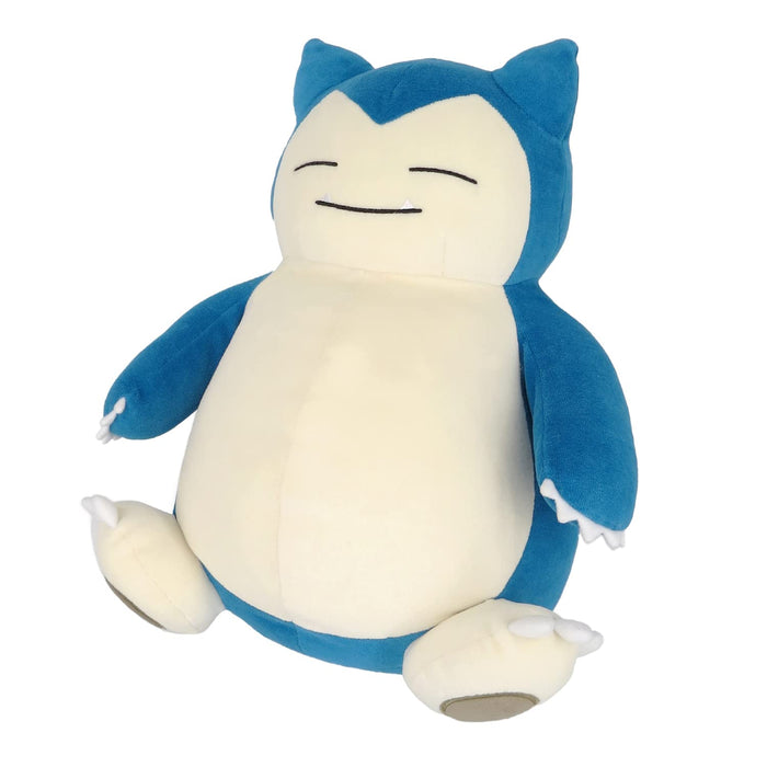 Sanei Trading Pokemon Plush Toys Series Mochifuwa Cushion Snorlax Height 35Cm- Japan Figure Store - #1 Bring To You The Best Japanese Goods