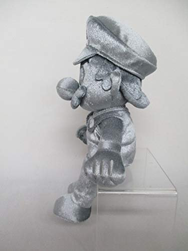 SAN-EI Super Mario All Star Collection Plush Doll Metal Mario S- Japan Figure Store - #1 Bring To You The Best Japanese Goods