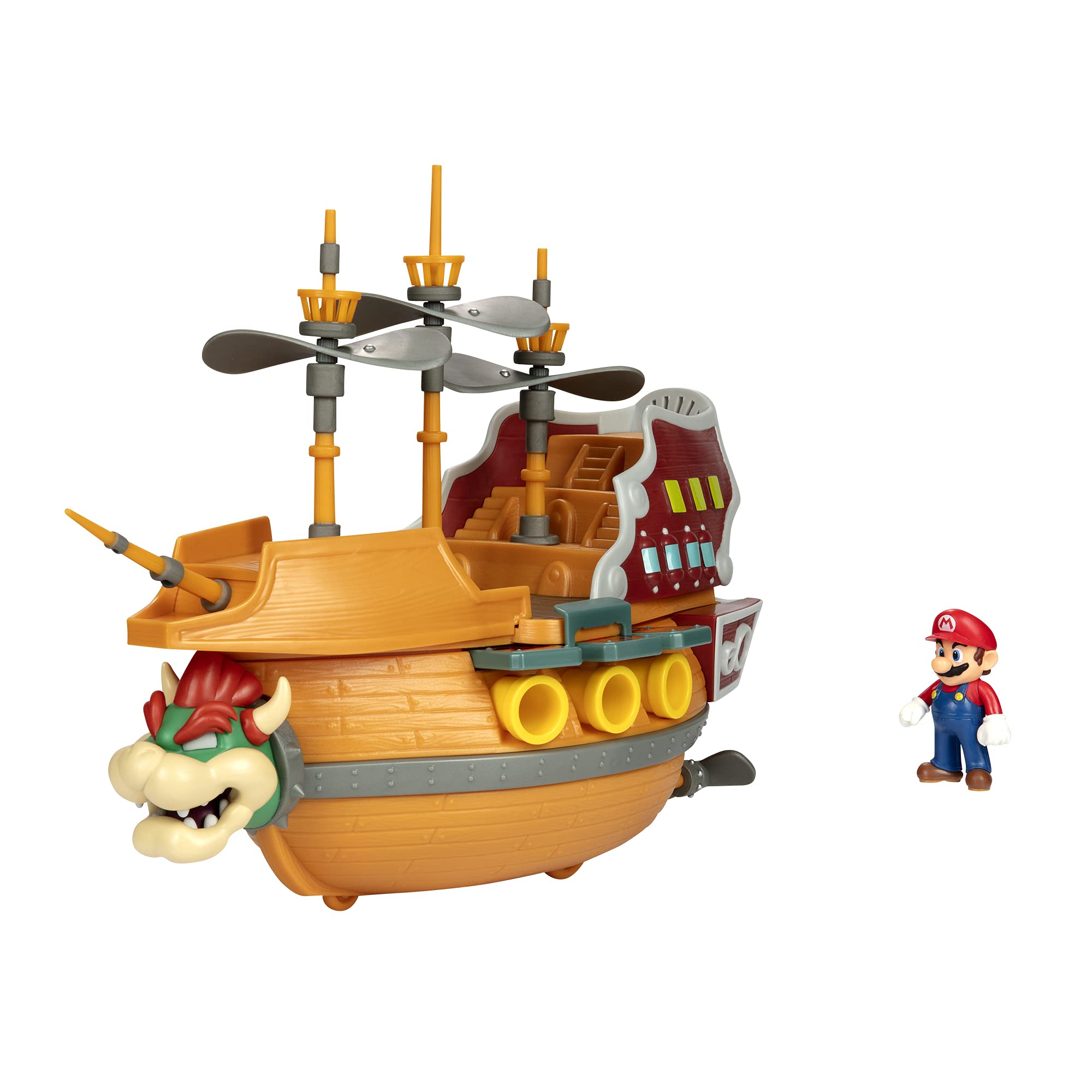 Ishikawa Toy Super Mario Dx Playset Bowser Battleship- Japan Figure Store - #1 Bring To You The Best Japanese Goods
