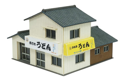 Sankei Nostalgic Diorama Series 1/150 Udon Shop Paper Craft Mp03-112- Japan Figure Store - #1 Bring To You The Best Japanese Goods