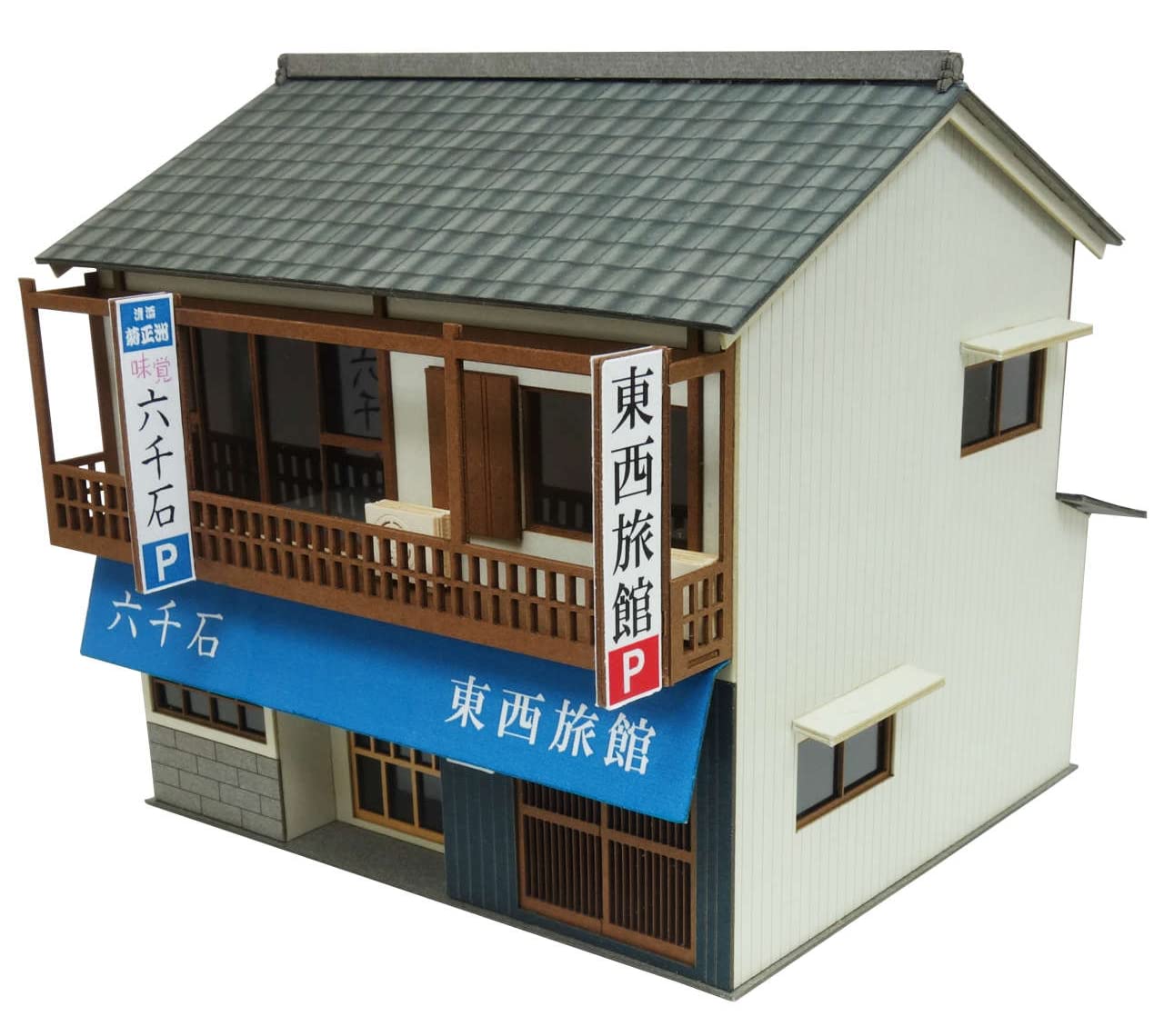 Sankei Scenery Series 1/80 Minshuku Paper Craft Mk05-60- Japan Figure Store - #1 Bring To You The Best Japanese Goods