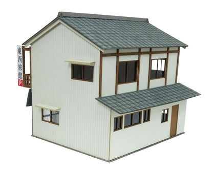 Sankei Scenery Series 1/80 Minshuku Paper Craft Mk05-60- Japan Figure Store - #1 Bring To You The Best Japanese Goods