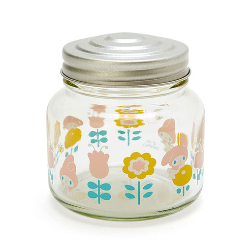 Sanrio 109029 My Melody Glass Canister (Retro Clear Tableware)- Japan Figure Store - #1 Bring To You The Best Japanese Goods