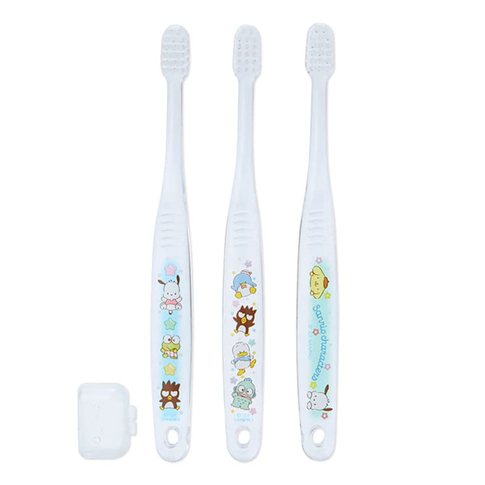 SANRIO Toothbrush Set 3 Pcs Characters- Japan Figure Store - #1 Bring To You The Best Japanese Goods
