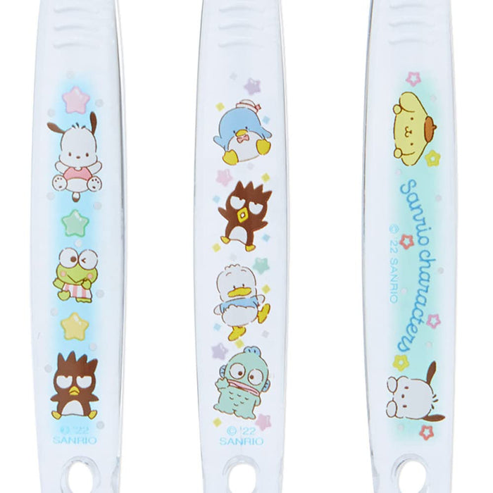 SANRIO Toothbrush Set 3 Pcs Characters- Japan Figure Store - #1 Bring To You The Best Japanese Goods