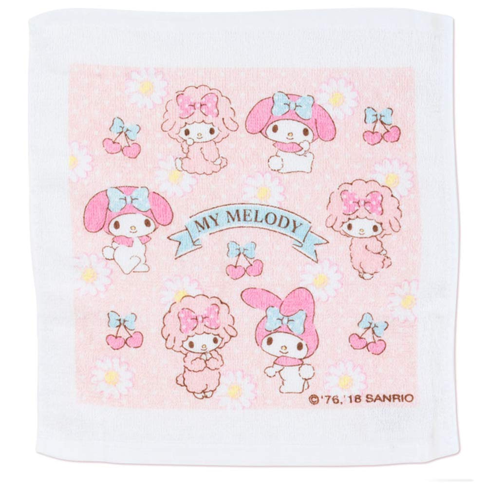 Sanrio My Melody Wet Towel Set Of 3 100% Cotton Japan 29X32Cm 324299- Japan Figure Store - #1 Bring To You The Best Japanese Goods