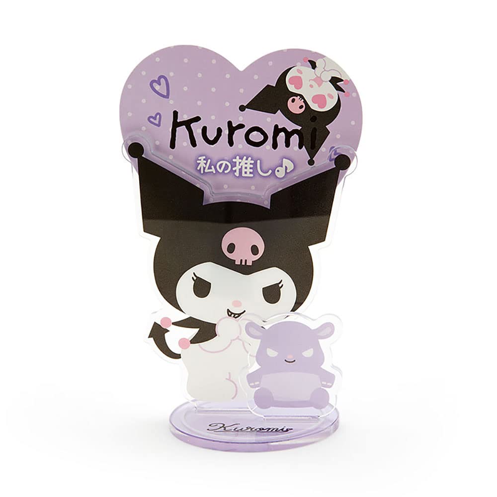 SANRIO Acrylic Stand With Clip Kuromi- Japan Figure Store - #1 Bring To You The Best Japanese Goods