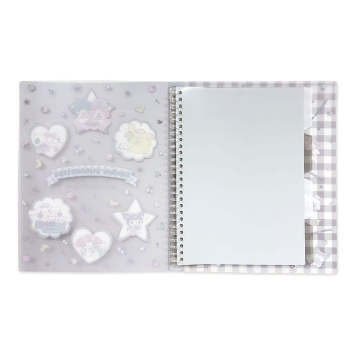 M-Plan Japan Sanrio B5 26 Ring Binder W/ Sanrio Characters | Mix- Japan Figure Store - #1 Bring To You The Best Japanese Goods