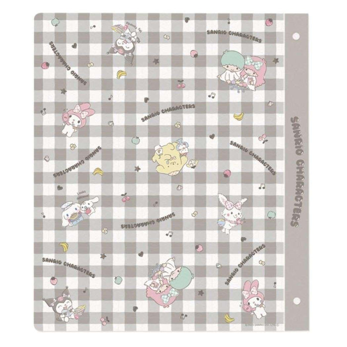 M-Plan Japan Sanrio B5 26 Ring Binder W/ Sanrio Characters | Mix- Japan Figure Store - #1 Bring To You The Best Japanese Goods