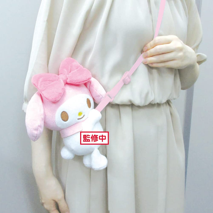 Ost Sanrio Hugging Plush Toy Shoulder Bag My Melody- Japan Figure Store - #1 Bring To You The Best Japanese Goods