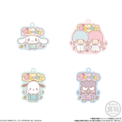 Bandai Sanrio Characters Plump Lavamas Gummy Candy Toy - 4 Packs 12 Pieces Each- Japan Figure Store - #1 Bring To You The Best Japanese Goods