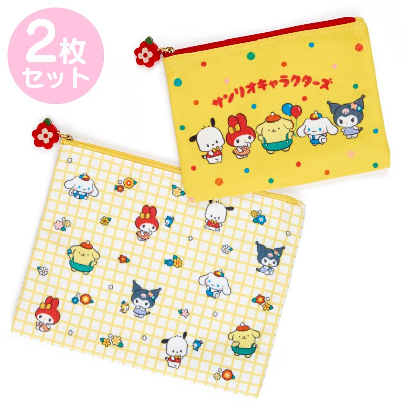 Sanrio Characters Pouch Set (Sanrio Retro Room)- Japan Figure Store - #1 Bring To You The Best Japanese Goods