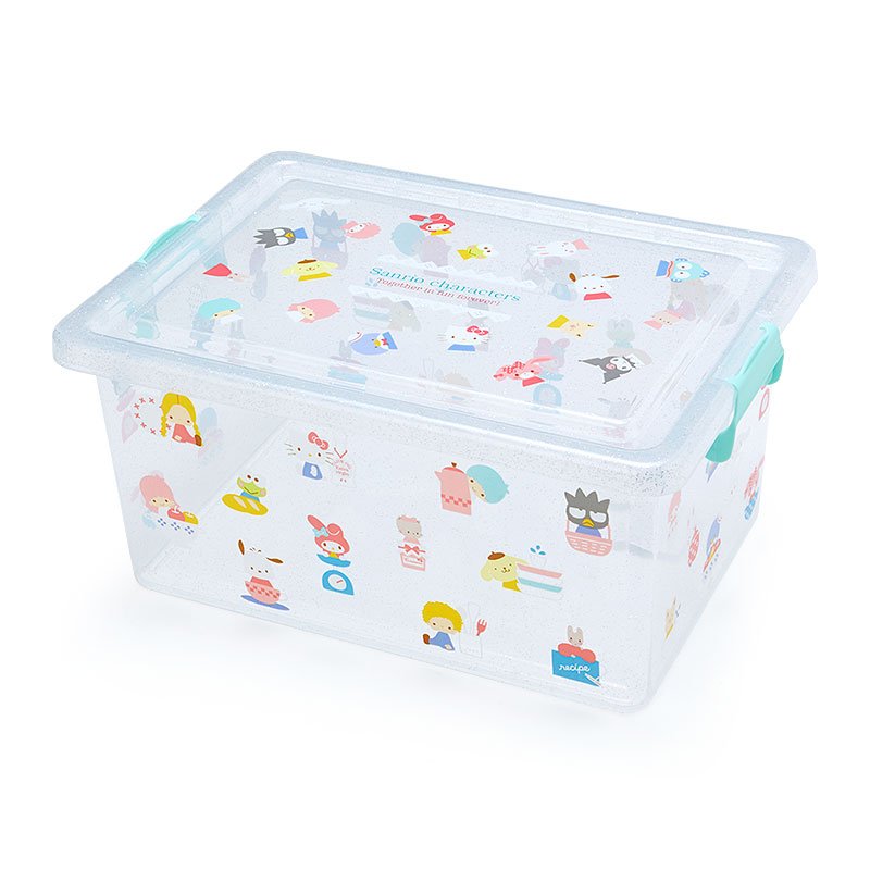 Sanrio Characters Storage Case L With Lid- Japan Figure Store - #1 Bring To You The Best Japanese Goods