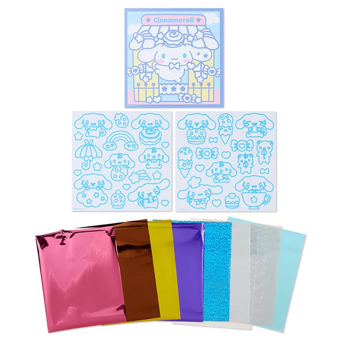 Sanrio Cinnamoroll 549592 Foil Sheet Set Kid-Engaging Crawling Design- Japan Figure Store - #1 Bring To You The Best Japanese Goods