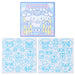 Sanrio Cinnamoroll 549592 Foil Sheet Set Kid-Engaging Crawling Design- Japan Figure Store - #1 Bring To You The Best Japanese Goods