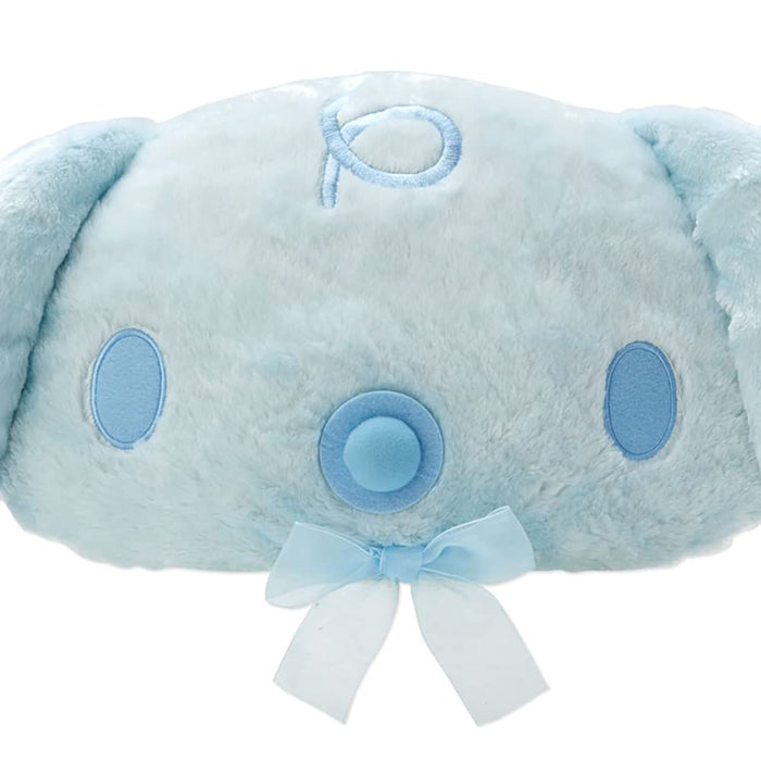 Sanrio 412945 Cinnamoroll Face Cushion Sky Blue Candy Design Kawaii Face Cushion- Japan Figure Store - #1 Bring To You The Best Japanese Goods