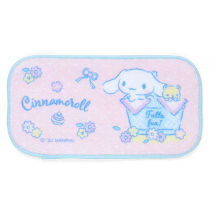 SANRIO Half-Size Mini Hand Towel Set 2 Pcs Cinnamoroll- Japan Figure Store - #1 Bring To You The Best Japanese Goods