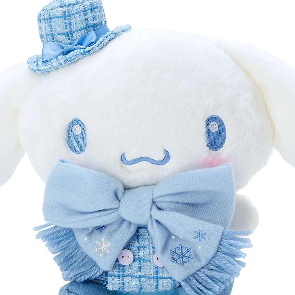Sanrio Cinnamoroll Plush Toy Winter Dress 474151- Japan Figure Store - #1 Bring To You The Best Japanese Goods
