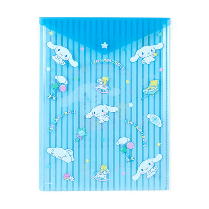 Sanrio 356808 Cinnamoroll Pocket Clear File Cinnamoroll Clear File Japanese Clear File Folders- Japan Figure Store - #1 Bring To You The Best Japanese Goods