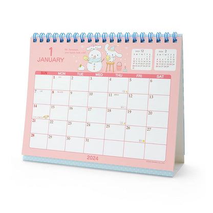 Sanrio Cinnamoroll Ring Calendar 2024 Japan 699918- Japan Figure Store - #1 Bring To You The Best Japanese Goods