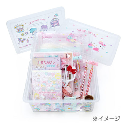 SANRIO Storage Case With Lid Cinnamoroll- Japan Figure Store - #1 Bring To You The Best Japanese Goods