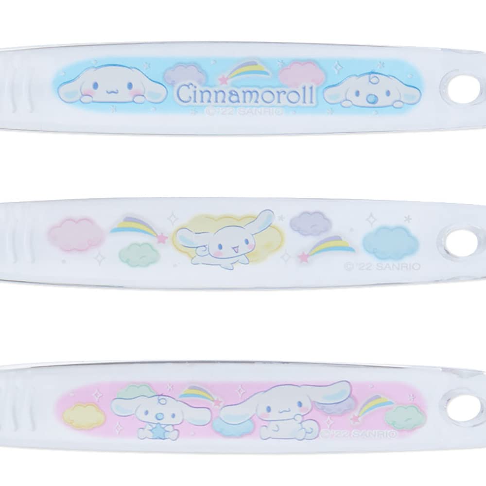 SANRIO Toothbrush Set 3 Pcs Cinnamoroll- Japan Figure Store - #1 Bring To You The Best Japanese Goods