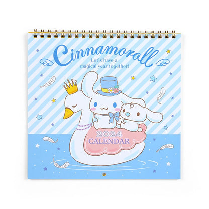 Sanrio Cinnamoroll Wall Calendar 2024 Japan 701319- Japan Figure Store - #1 Bring To You The Best Japanese Goods