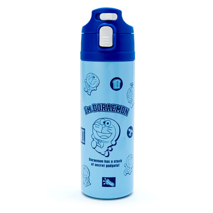 SANRIO Water Bottle With Cover Doraemon 470Ml- Japan Figure Store - #1 Bring To You The Best Japanese Goods