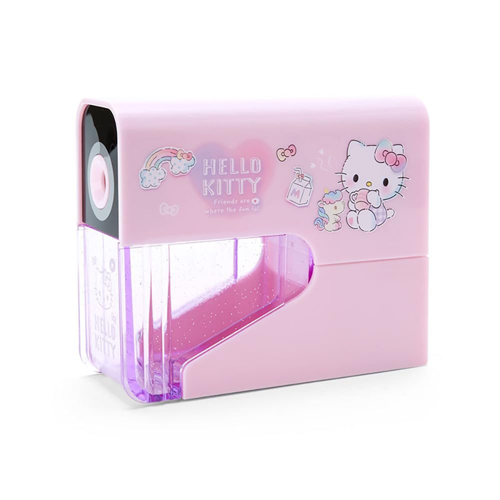 Sanrio Electric Sharpener Hello Kitty 5x12.5x10.6cm 436747- Japan Figure Store - #1 Bring To You The Best Japanese Goods