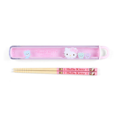 Sanrio Hello Kitty Chopsticks & Case Japan 015962- Japan Figure Store - #1 Bring To You The Best Japanese Goods