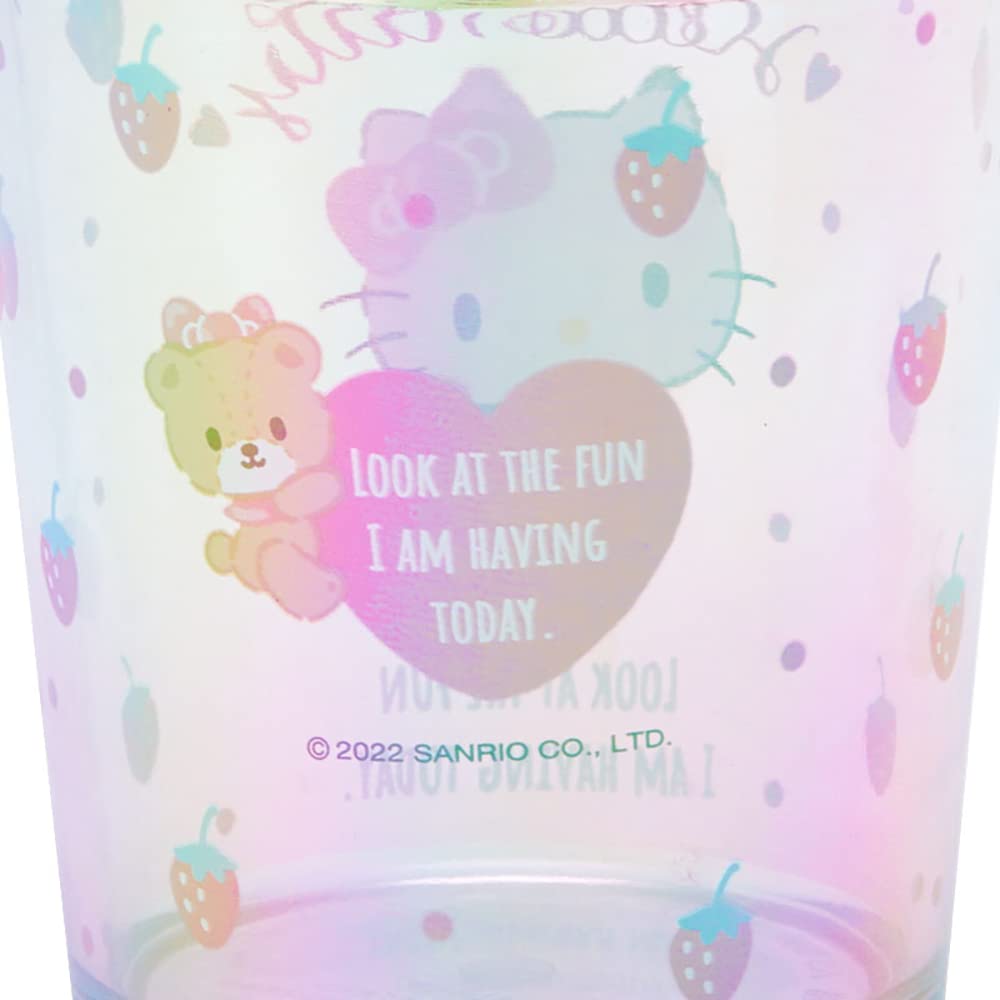 SANRIO Clear Tumbler Hello Kitty- Japan Figure Store - #1 Bring To You The Best Japanese Goods