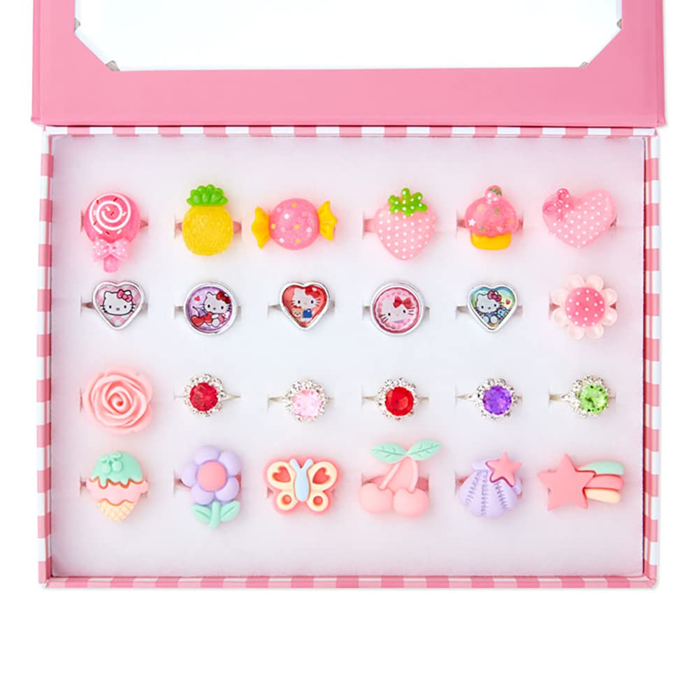 Sanrio Hello Kitty Fashionable And Cute Ring Set - Japanese Hello Kitty Ring Set- Japan Figure Store - #1 Bring To You The Best Japanese Goods