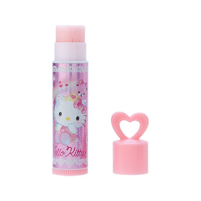 Sanrio Hello Kitty Kids' Moisturizing Lip Balm Peach Scent Japanese Kids Cosmetics- Japan Figure Store - #1 Bring To You The Best Japanese Goods