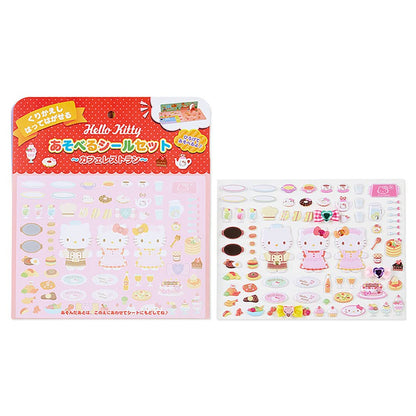 Sanrio Hello Kitty Play Sticker Set Japan 223310- Japan Figure Store - #1 Bring To You The Best Japanese Goods