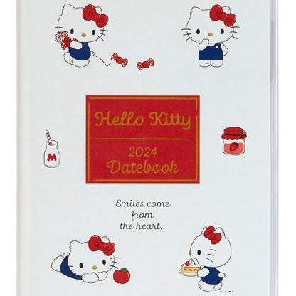 Sanrio Hello Kitty 2024 Pocket Date Book - Made In Japan 702544- Japan Figure Store - #1 Bring To You The Best Japanese Goods