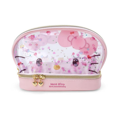 Sanrio Hello Kitty 50th Anniv Pouch 517623- Japan Figure Store - #1 Bring To You The Best Japanese Goods