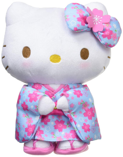 Hello Kitty Sakura Kimono Plush Toy S Size 098467-17 - Nakajima Corp- Japan Figure Store - #1 Bring To You The Best Japanese Goods