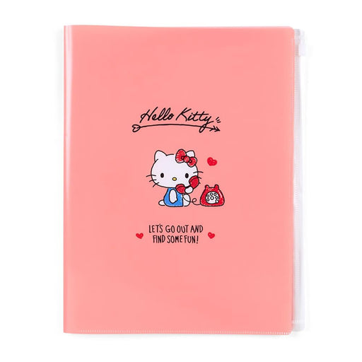 Sanrio Hello Kitty 6 Pocket Clear File 549614 - Japan- Japan Figure Store - #1 Bring To You The Best Japanese Goods