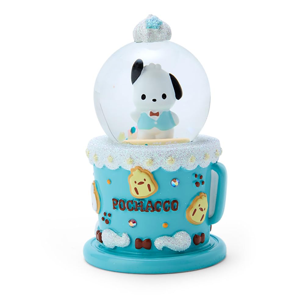 Sanrio Pochacco Snow Globe 5.5x5.5x8.5cm 133710- Japan Figure Store - #1 Bring To You The Best Japanese Goods