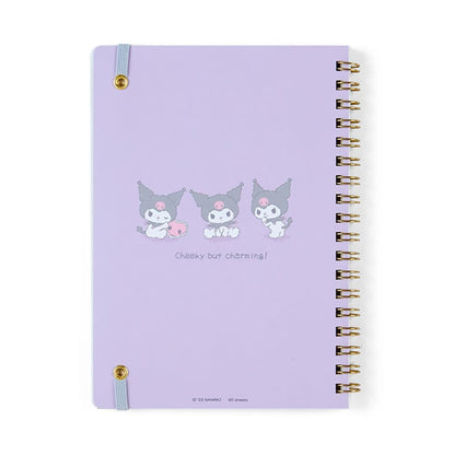 Sanrio Kuromi B6 Ring Notebook 515442- Japan Figure Store - #1 Bring To You The Best Japanese Goods